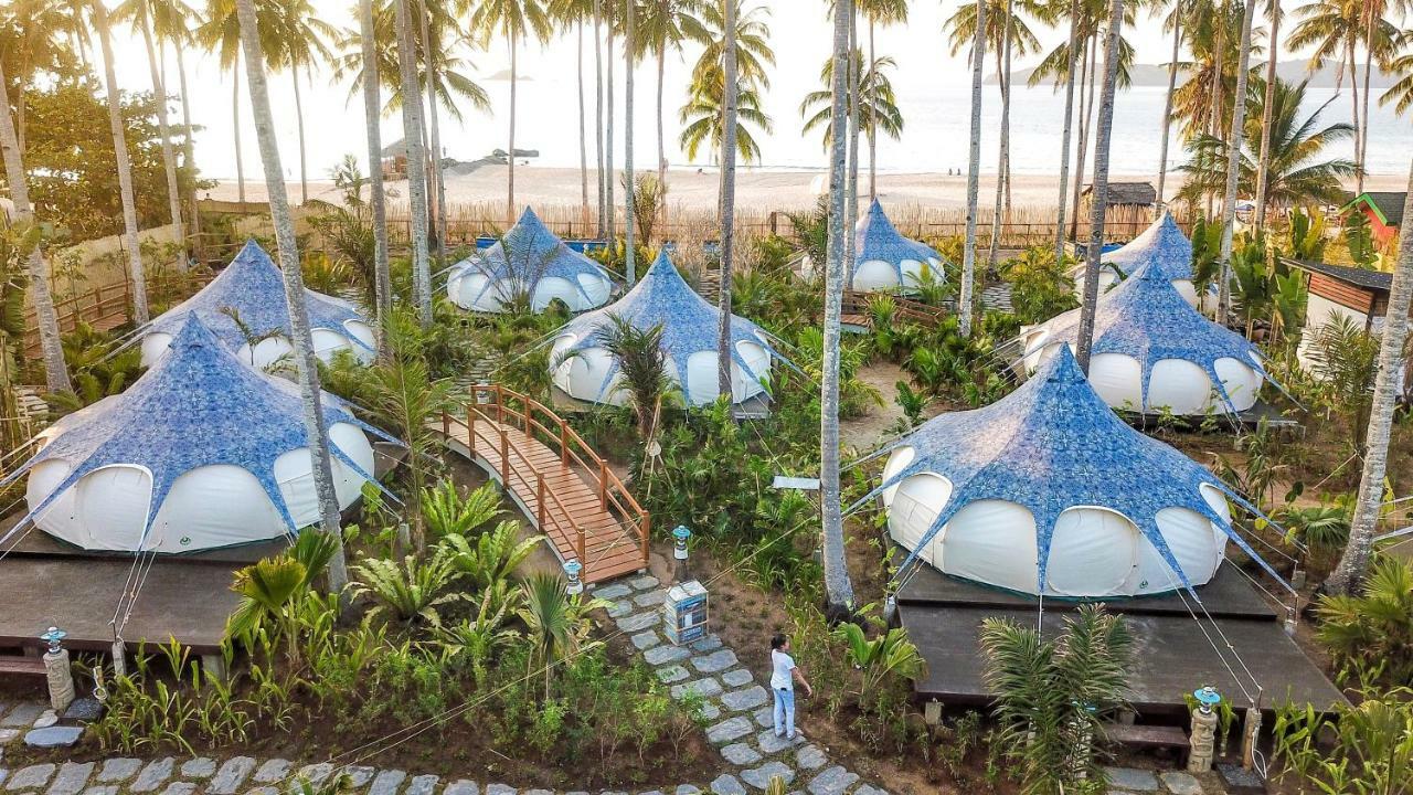 Nacpan Beach Glamping Managed By H Hospitality Group Ель-Нідо Екстер'єр фото