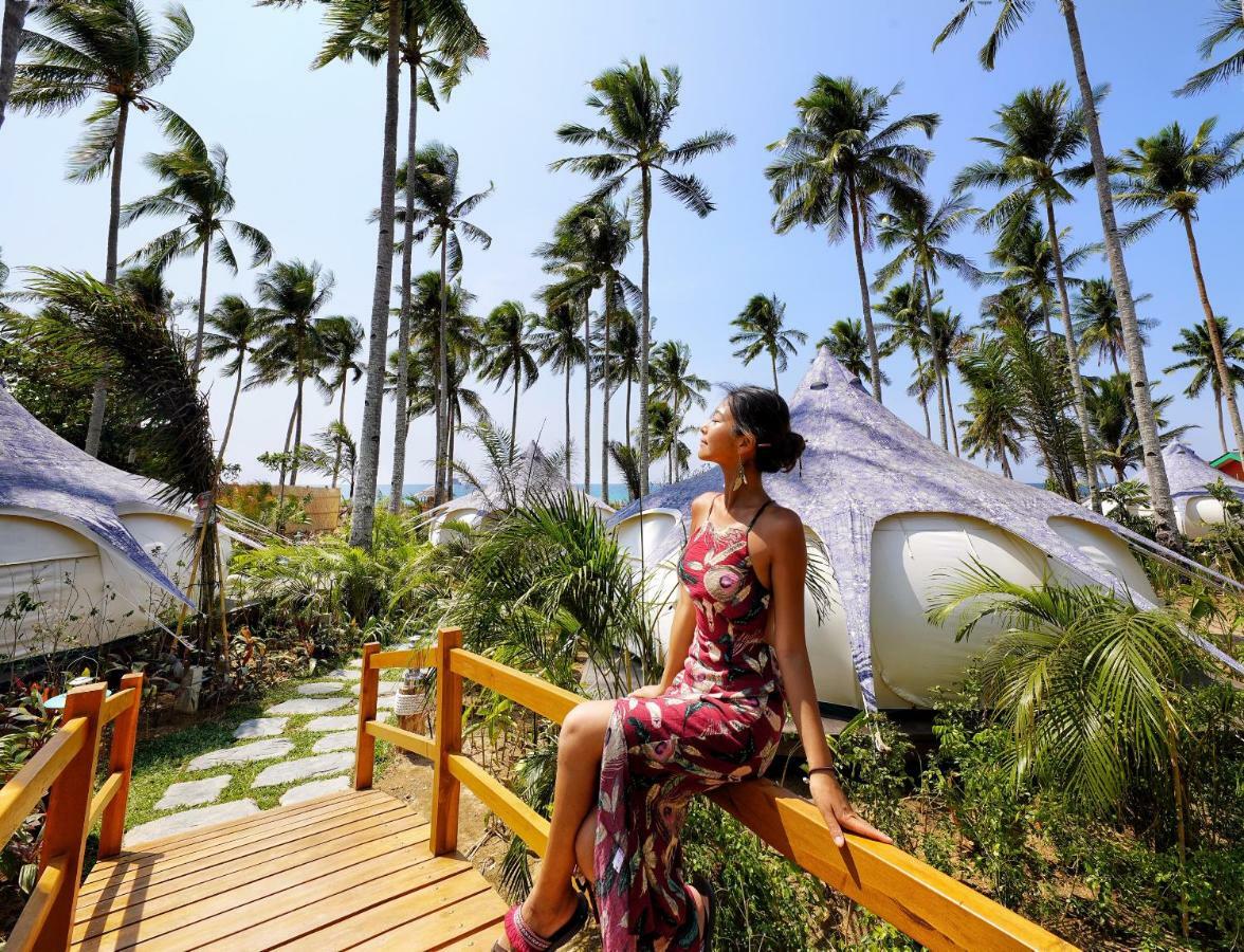 Nacpan Beach Glamping Managed By H Hospitality Group Ель-Нідо Екстер'єр фото