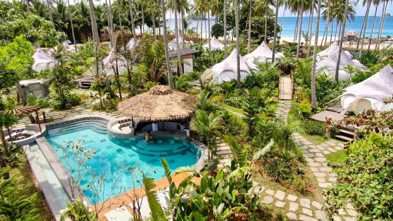 Nacpan Beach Glamping Managed By H Hospitality Group Ель-Нідо Екстер'єр фото